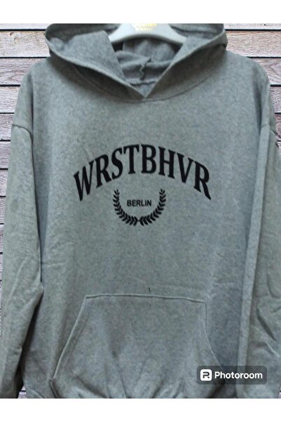 UNCİA OUTDOORS Unisex Oversize με κουκούλα και στάμπα