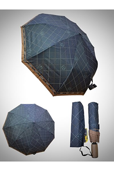 Rubenis Fiber Gövde Otomatik 10 Telli Rüzgara Dayanıklı  Şemsiye