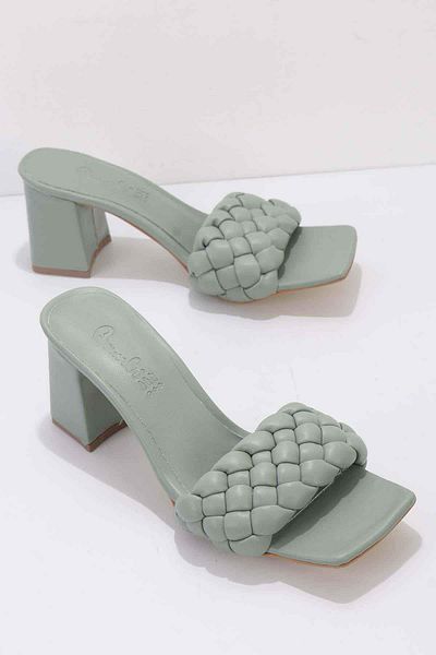Bambi Water Green Women's Slippers K04503010009