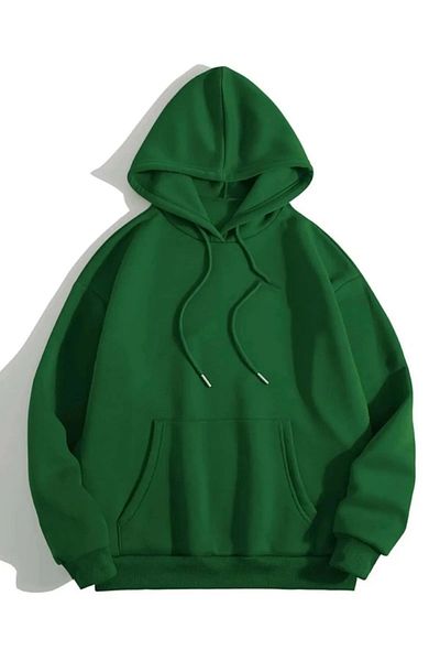 UNCİA OUTDOORS Μαύρο Unisex με κουκούλα μονόχρωμο