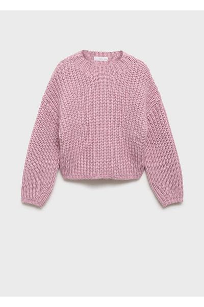 MANGO Kids Thick Knitted Knitwear Sweater