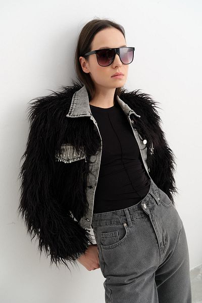 Qutu Butik 99444 Cebi Tas Detailed Scarped Jacket