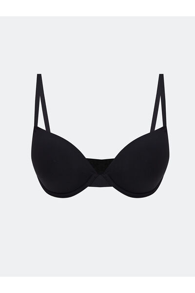 LC Waikiki New Season Sparkling Pieces from Esvab Black Underwire Non-Padded ...