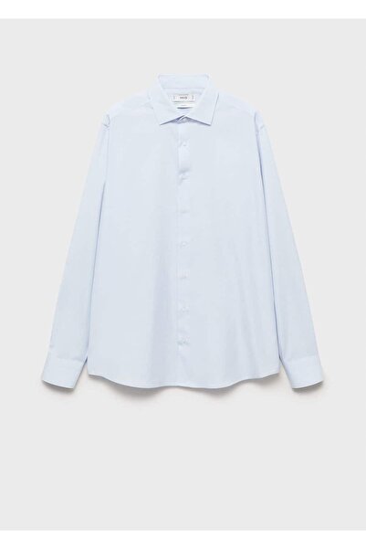MANGO Man Slim fit pamuklu poplin gömlek