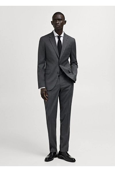 MANGO Man Sada slim fit kalhot