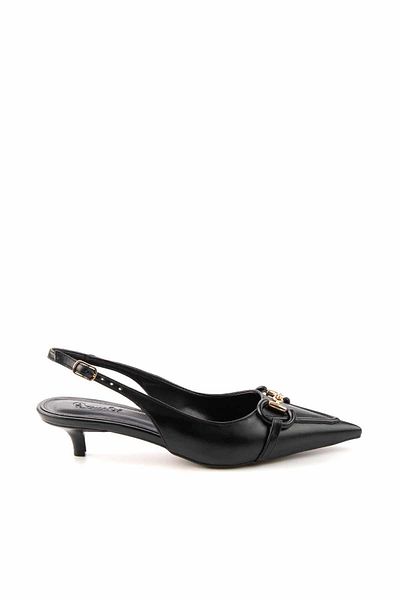 Bambi Schwarze klassische Damenschuhe mit Absatz K 01209502409