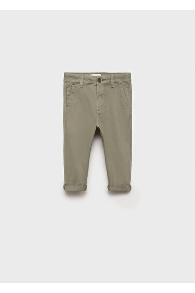 MANGO Baby Cotton chino pants