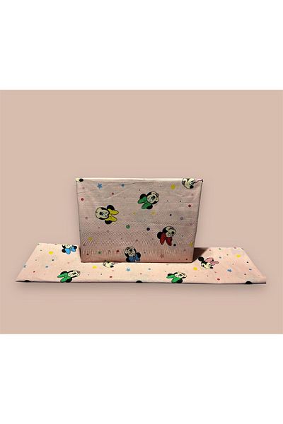 Zorluteks Minnie Mouse 100% βαμβακερό σεντόνι και μαξιλαροθήκη 2 τεμαχίων