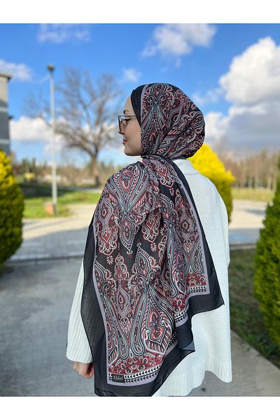 efdal şal eşarp Ethnic Etro Pattern Cotton Shawl