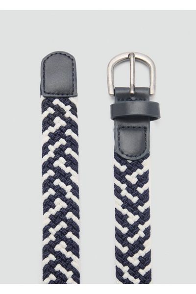 MANGO Kids Curea cu model tricotat