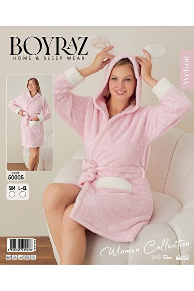 BOYRAZ Kadın Bornoz