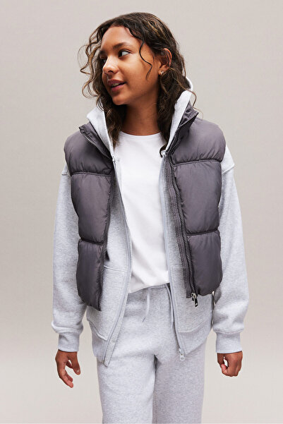 H&M Kapüşonlu ve Fermuarlı Üst