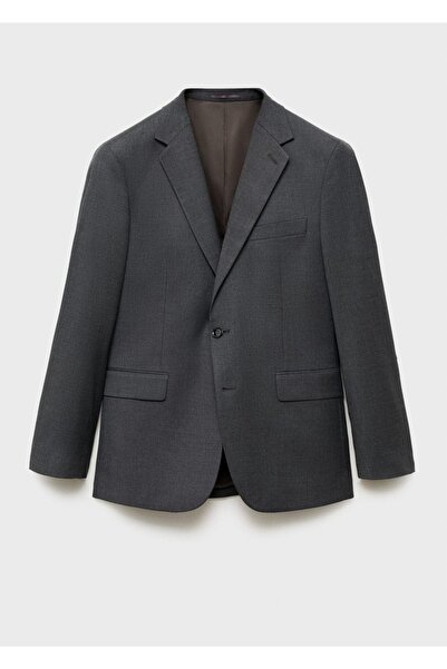 MANGO Man Slim Fit Milan Kumaş Blazer Ceket