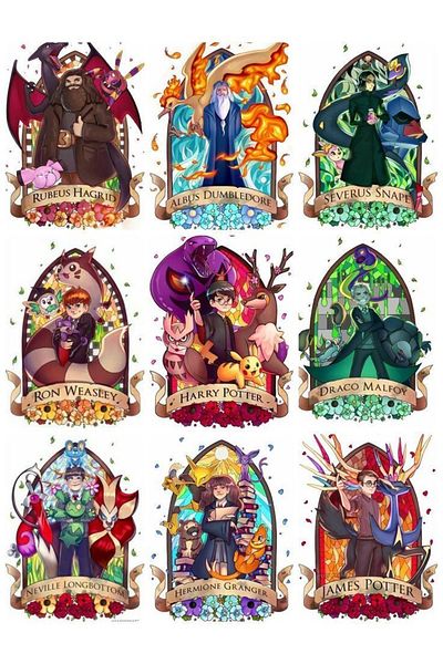 Sticksy Harry Pottersticker Phone Laptop Notebook Tablet Notebook Flask Sticker Sticker St762