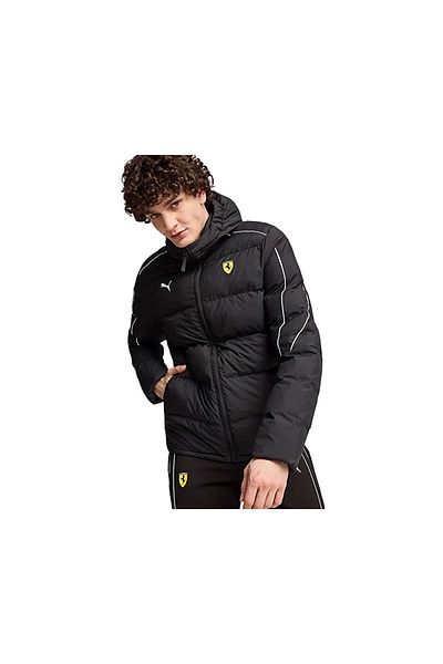 Puma Ferrari Race Mt7+ Ecolite Jk - Palton negru casual pentru bărbați 62704101