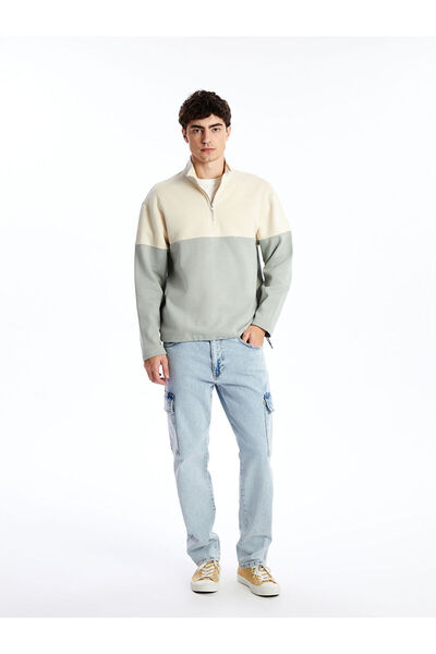 LC Waikiki Ανδρικό φούτερ με μακρυμάνικο γιακά