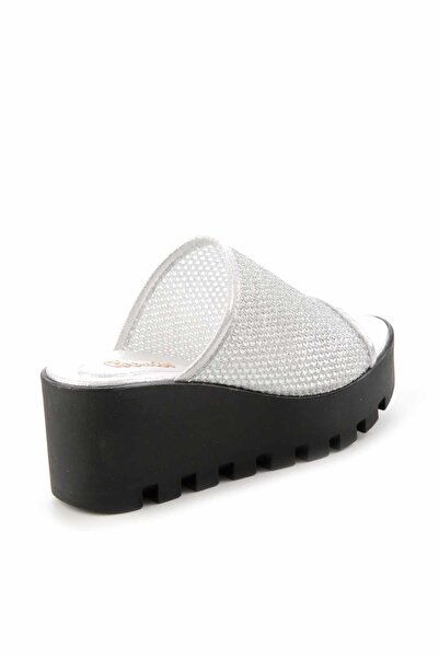 Bambi Lame File Kadın Terlik K04928035022