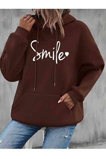 UNCİA OUTDOORS Φούτερ Unisex με στάμπα με κουκούλα