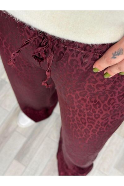 Qutu Butik 1635 Jacquard Bol Paca Pants