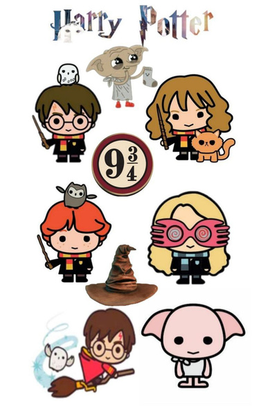 Buki'nin Atölyesi Autocolant Harry Potter Telefon Laptop Notebook Tabletă Cai...
