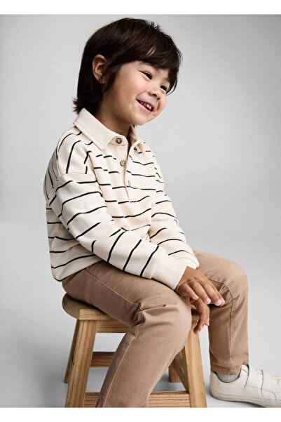 MANGO Baby Pamuklu chino pantolon