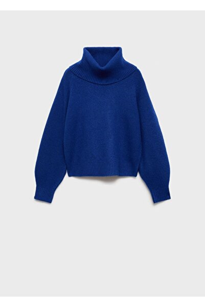 MANGO Woman Трикотажний светр з водолазкою