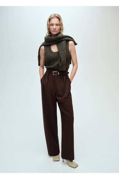 MANGO Woman Knitwear cropped blouse