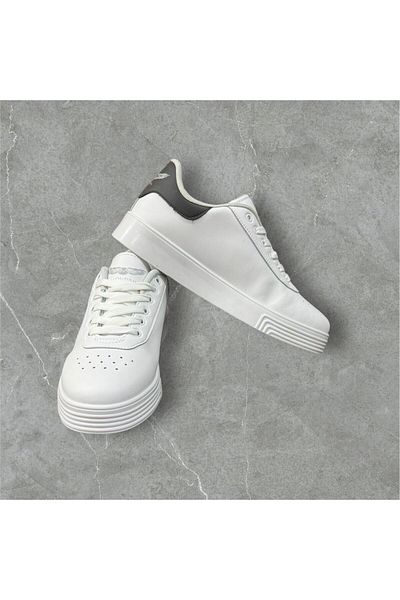 FİLLİNG POLO fiiling polo ανδρικά λευκά χειμερινά αδιάβροχα ελαφριά αθλητικά παπούτσια με κορδόνια