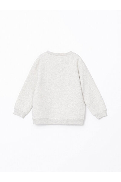 LC Waikiki Set of 2 Crew Neck Printed Sweatshirt and Sweatpants for Baby Boy - W4Jy96Z1