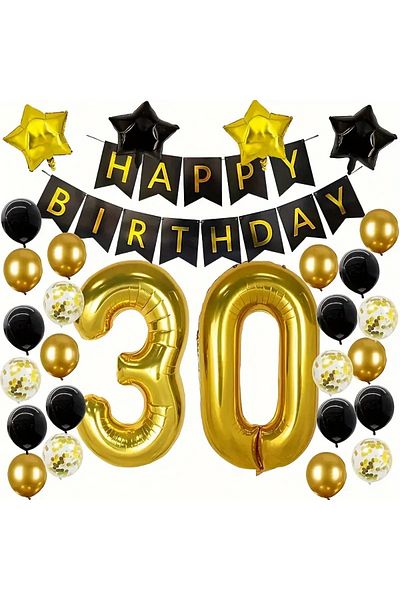 CANSIN 30Th Birthday Birthday Set