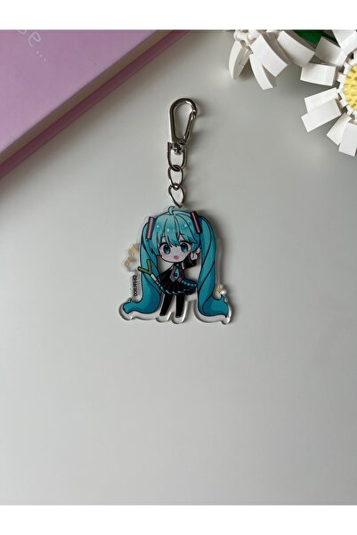 Hara Company Breloc/accesorii pentru geanta din acril cu anime Hatsune Miku Project Sekai