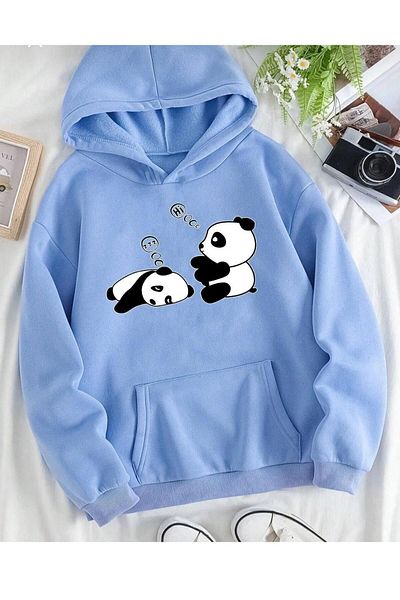 UNCİA OUTDOORS Unisex Oversize Hooded Sweatshirt