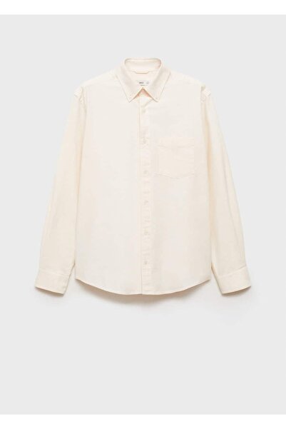 MANGO Man %100 pamuklu Oxford gömlek
