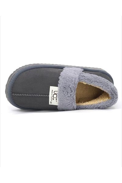 Home Panduf Gray Home Boots with Smoked Feathers