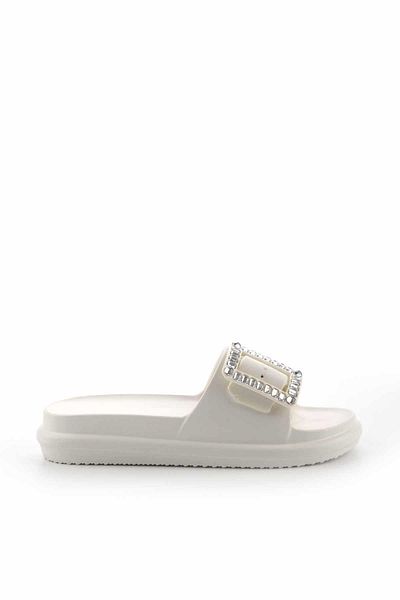 Bambi White Gel - Women's Slippers (K 04740100559 )