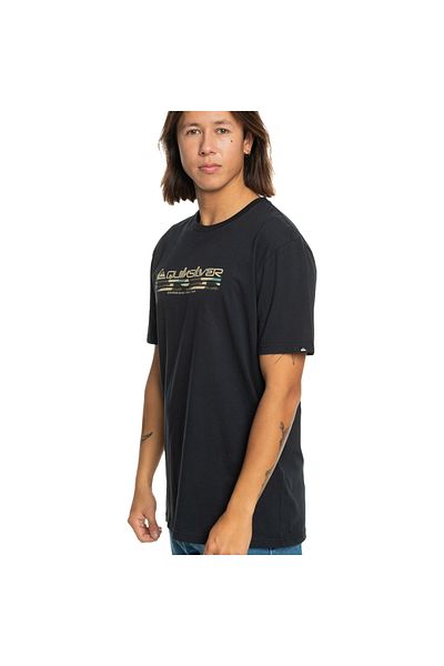 Quiksilver Omni Fill Ss Men's Black T-shirt Eqyzt07664-10010