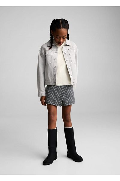 MANGO Kids Κοντή φούστα με σχέδια