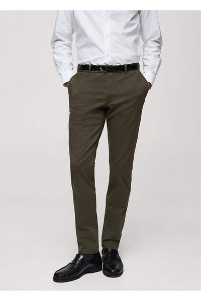 MANGO Man Slim Fit Serj Chino Trousers