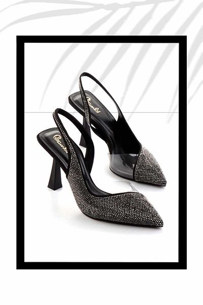 Bambi Platinum Stone Damen-Abendschuhe K 01231373087