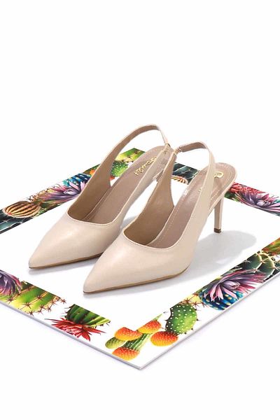 Bambi Nude Women's Classic Heeled Shoes K01726010509