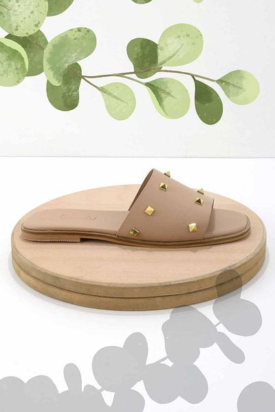 Bambi Γυμνές γυναικείες παντόφλες Κ 04371070109