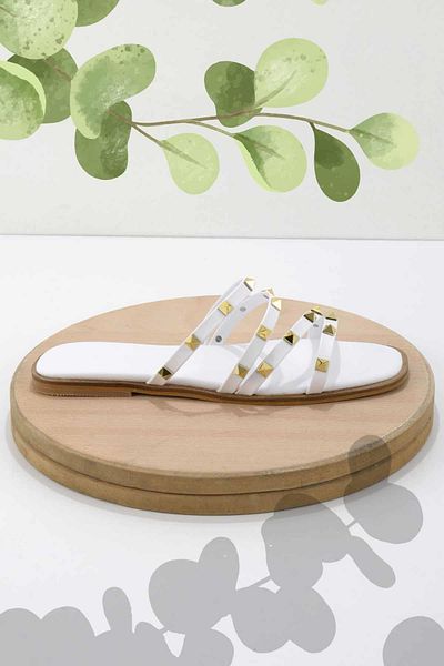 Bambi White Women's Slippers K04371070009
