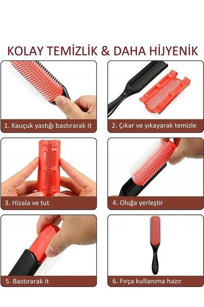 Gold Garden Βούρτσα για το styling των μαλλιών Εύκολη στο καθάρισμα Βούρτσα μ...