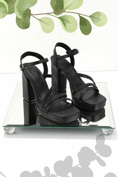 Bambi Pantofi clasici cu toc pentru femei negre K 05215161509