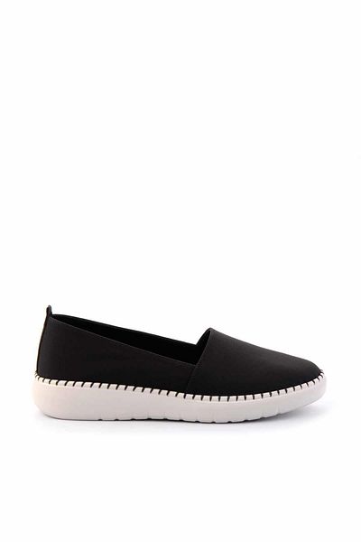 Bambi Damen-Freizeitschuhe aus schwarzem Stoff K 01309240104