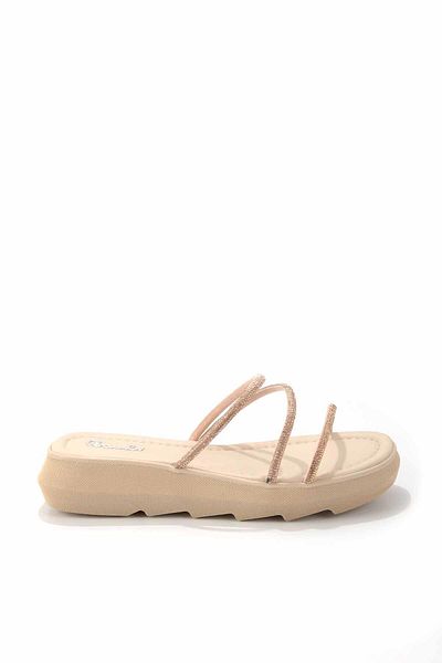 Bambi Beige Stone Women's Slippers K04567060009