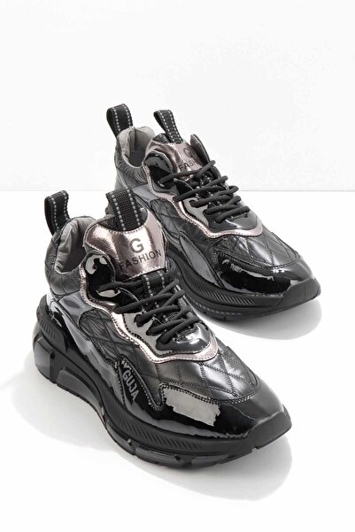 Guja Siyah Rugan Erkek Sneaker E01185056308