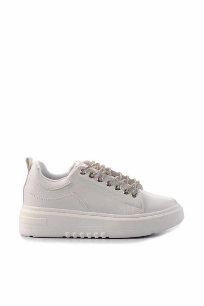 Bambi Κ 01345116009   Μοντέλο Λευκό Γυναικείο Sneaker