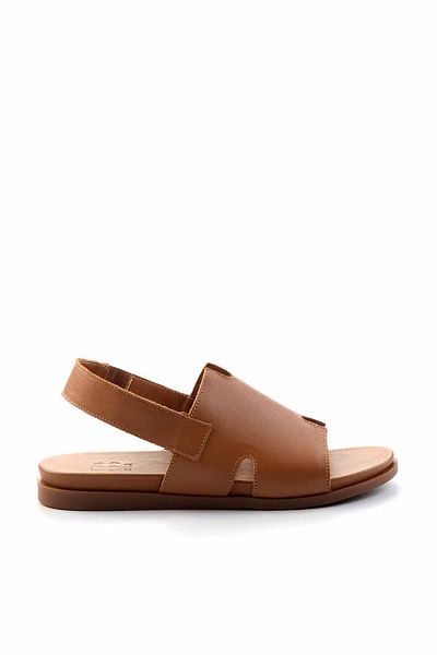 Bambi Taba Leather Women's Sandals K05724660003