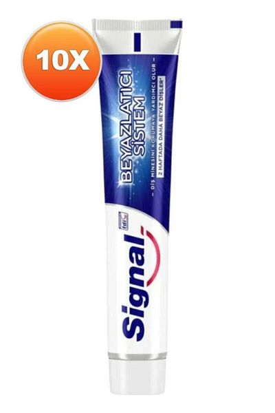 Signal Whitening System - Toothpaste 10 X 50 ml